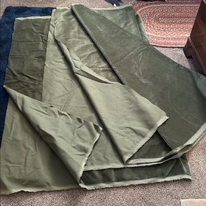 Luxurious Olive Green a little thick material